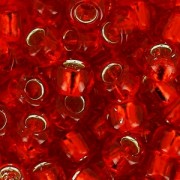 Ruby - Rocalla Toho 6/0 TO6R0025C - Ruby Silver Lined x8g Rocalla Toho 6/0 TO6R0025C - Ruby Silver Lined x8g