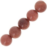 Cuenta Gold Stone 12 mm x1