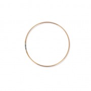 Círculo desnudo de metal para atrapasueños suspensión et lámparas 10cm Cobre