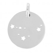 Colgante constelación Capricornio - 18 mm de Plata 925 x1