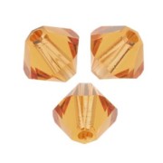 Toupies en cristal PureCrystal 5328 3 mm Topaz x50