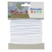 Hilo para tricotar a medida 5 mm - Blanco x5m