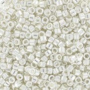 Miyuki Delica 11/0 DB0551 - Bright Sterling Silver Plated envase de 50g