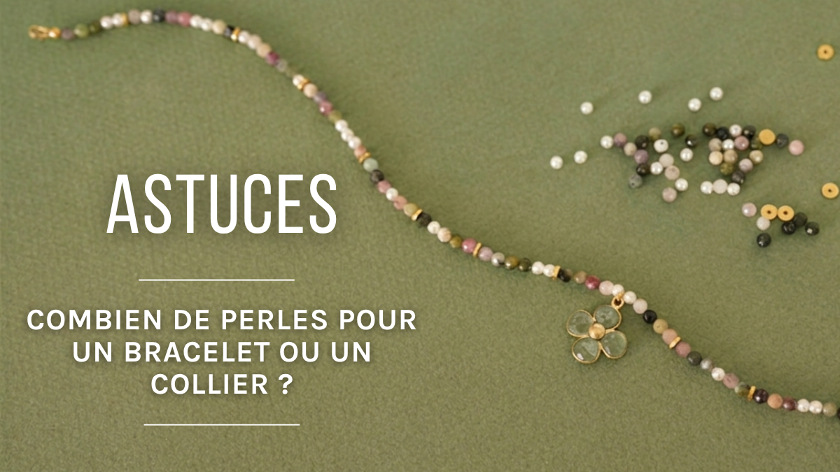 Número de cuentas para realizar una pulsera o un collar Número de cuentas para realizar una pulsera o un collar