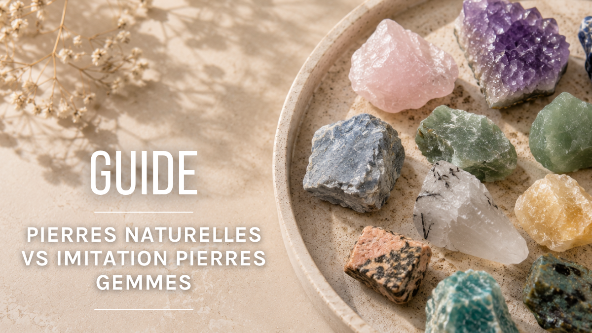 Piedras naturales frente a imitaciones de piedras preciosas: las diferencias Piedras naturales frente a imitaciones de piedras preciosas: las diferencias