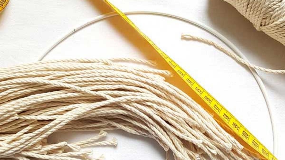 ¿Cómo calculo la longitud del alambre de macramé? ¿Cómo calculo la longitud del alambre de macramé?
