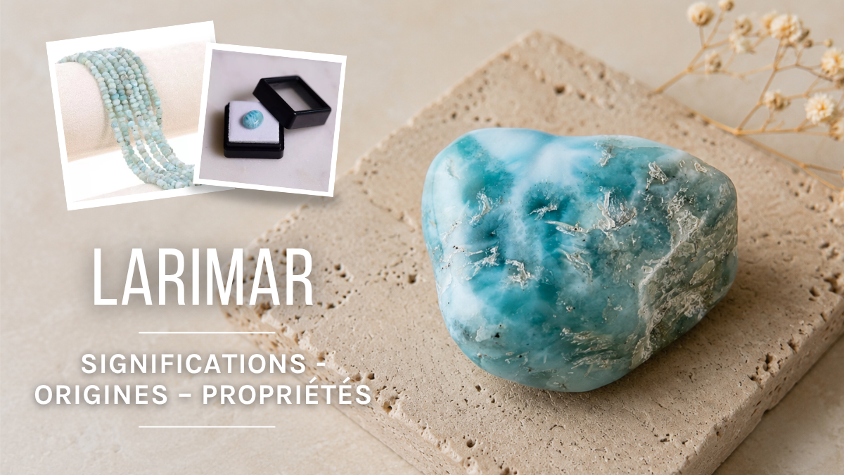 Larimar: origen, significado y virtudes Larimar: origen, significado y virtudes