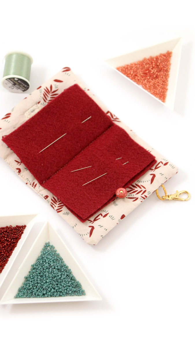 Esquema Tuto Couture Portaagujas de costura y abalorios Esquema Tuto Couture Portaagujas de costura y abalorios