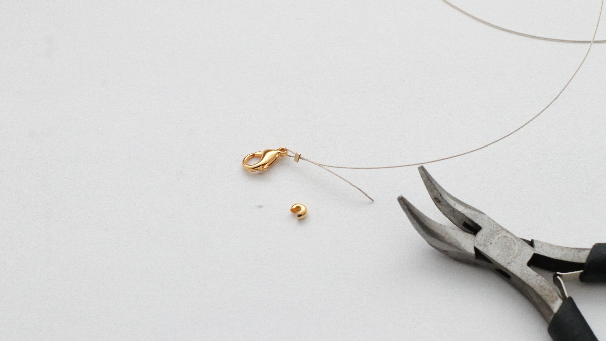 Collar de moda con gemas de ágata tintada, cuentas de Miyuki y aventurina facetada briolette : Paso 1 Collar de moda con gemas de ágata tintada, cuentas de Miyuki y aventurina facetada briolette : Paso 1