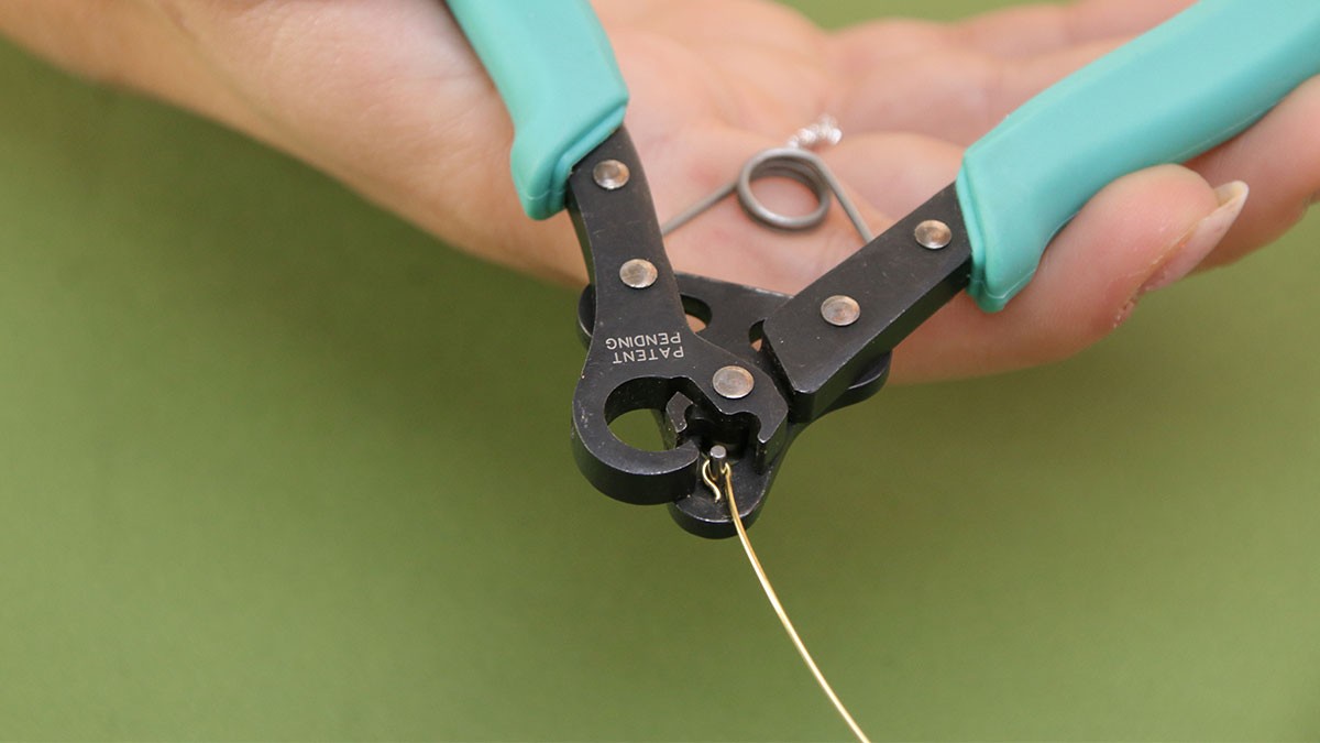 Pendientes colgantes de piedra natural : Paso 1 Pendientes colgantes de piedra natural : Paso 1