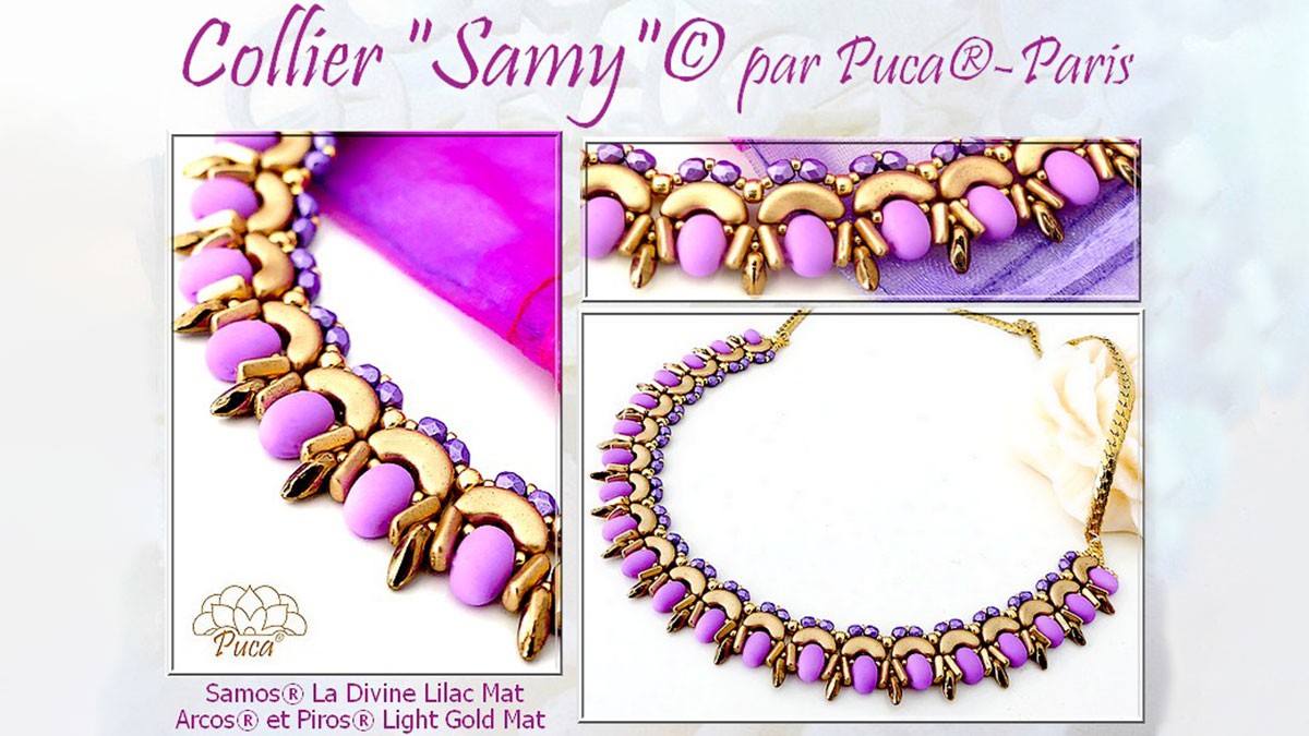 Collar Samy con perlas de Samos by Puca®, Francia Collar Samy con perlas de Samos by Puca®, Francia