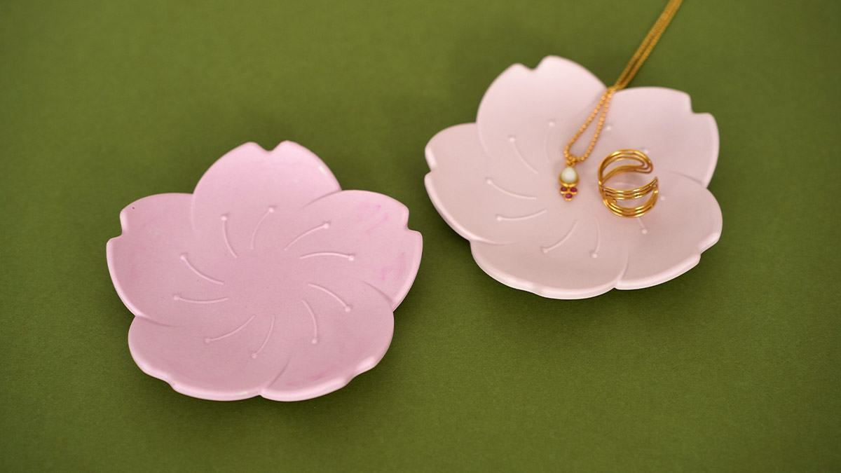 Platos de joyería de jesmonita Platos de joyería de jesmonita