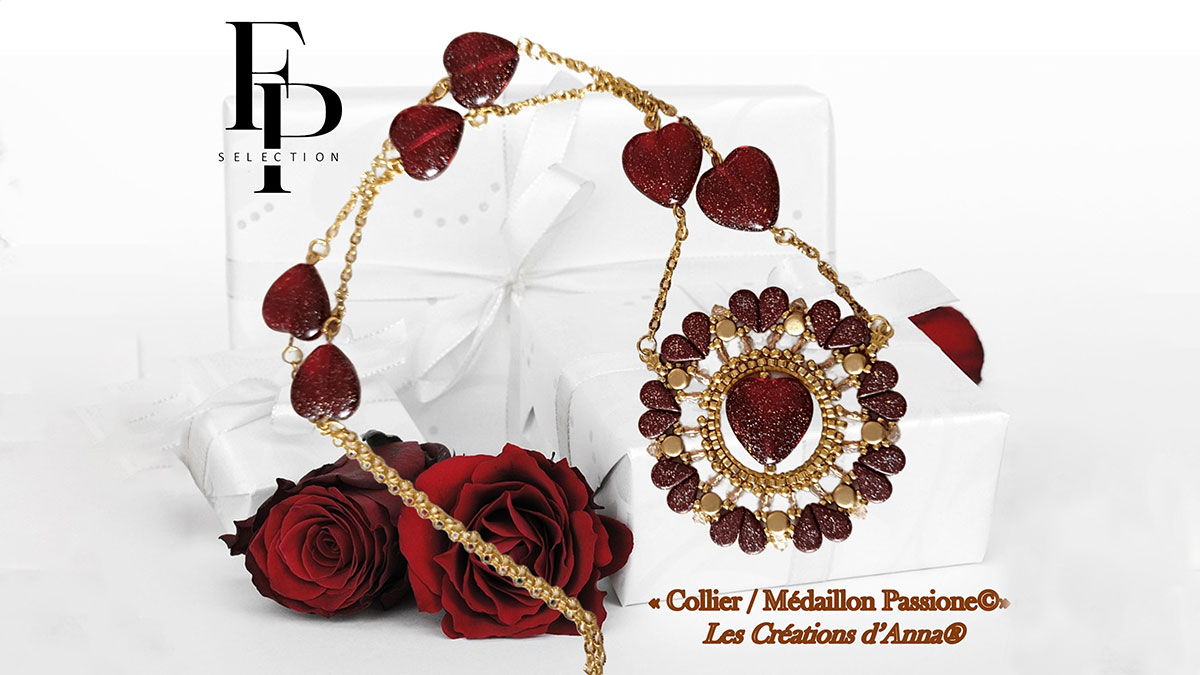 Collar medallón Passione Collar medallón Passione