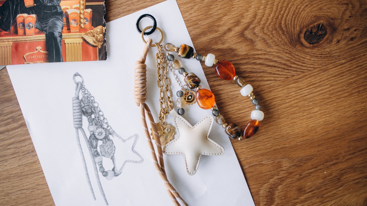 Bisutería para bolsos DIY abalorios de acero inoxidable y cuentas de resina Bisutería para bolsos DIY abalorios de acero inoxidable y cuentas de resina