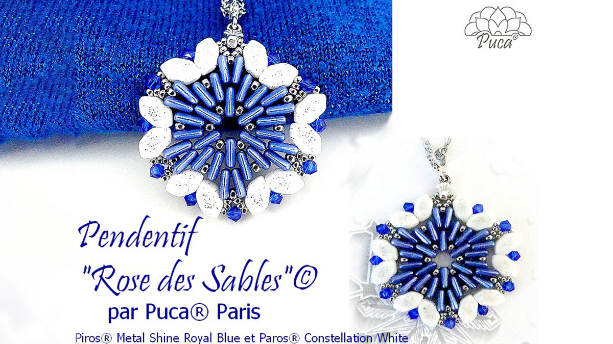 Colgante Rose des Sables de Puca Colgante Rose des Sables de Puca