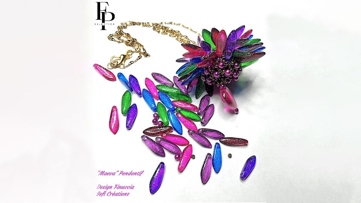 Colgante Maeva de Finuccia Sefi Créations Colgante Maeva de Finuccia Sefi Créations