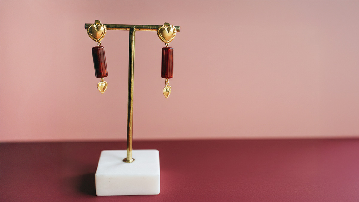 Pendientes corazón Pendientes corazón