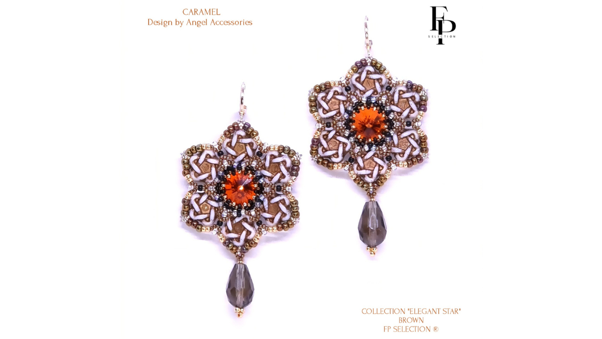 Pendientes Caramel de Angel Accessoiries®, París Pendientes Caramel de Angel Accessoiries®, París