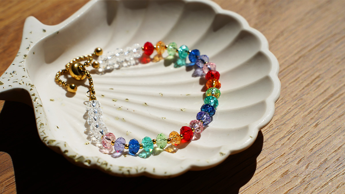 Pulsera de cristal Swarovski multicolor Pulsera de cristal Swarovski multicolor