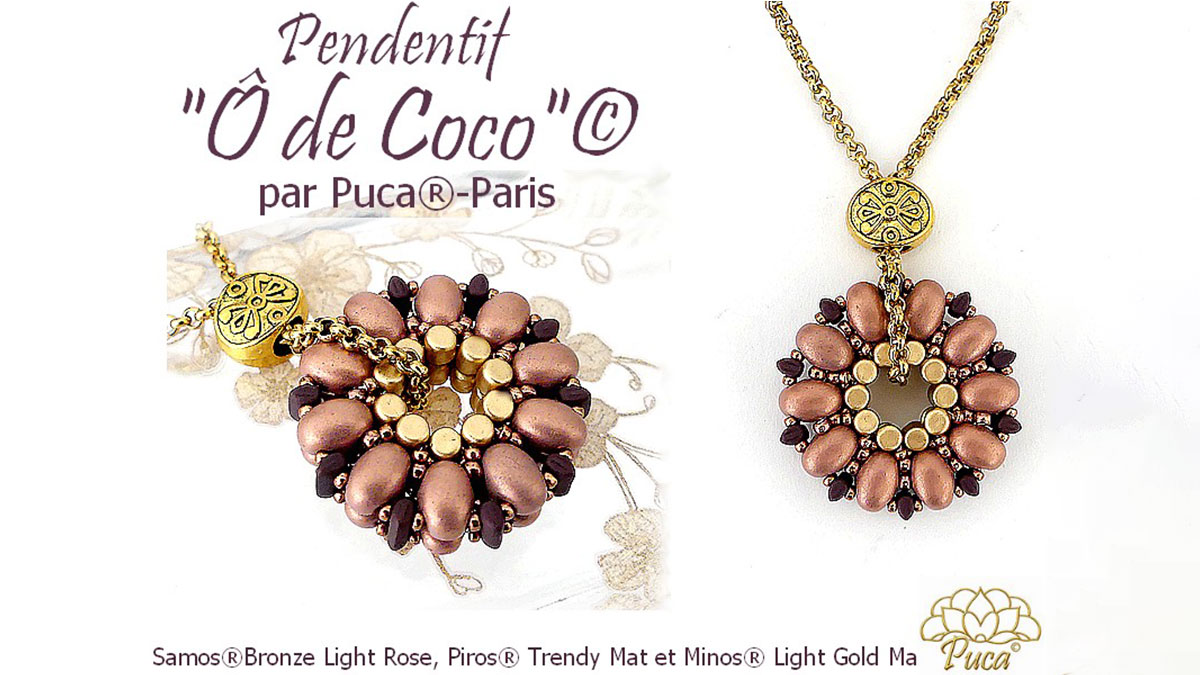 Colgante «Ô de Coco» de Puca® Colgante «Ô de Coco» de Puca®
