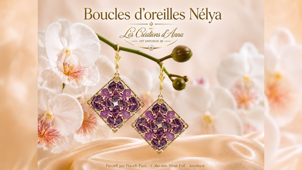 Pendientes Nelya de Les créations d'Anna® Pendientes Nelya de Les créations d'Anna®